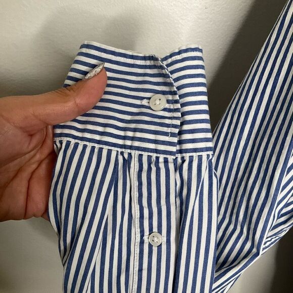 J. Crew Stripe Button Down Slim Shirt - Picture 6 of 7